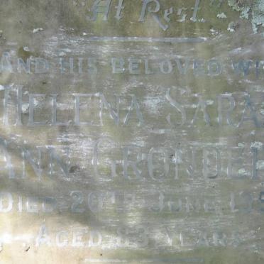 GRONDEIN Helena Sarah Ann -1957