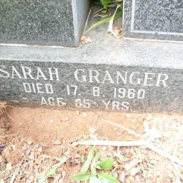 GRANGER Sarah -1960
