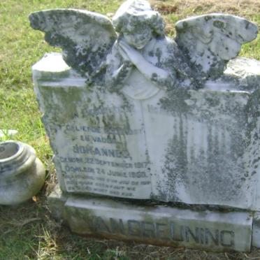 GREUNING Johannes, van 1917-1950