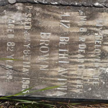 GREENLEES William James -1941 :: BROWN Thomas -1968 &amp; Elizabeth Lavinia -1965 :: BROWN Kenneth Gavin -1941