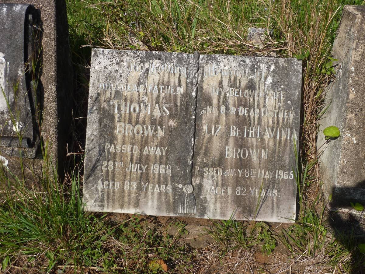 GREENLEES William James -1941 :: BROWN Thomas -1968 &amp; Elizabeth Lavinia -1965 :: BROWN Kenneth Gavin -1941