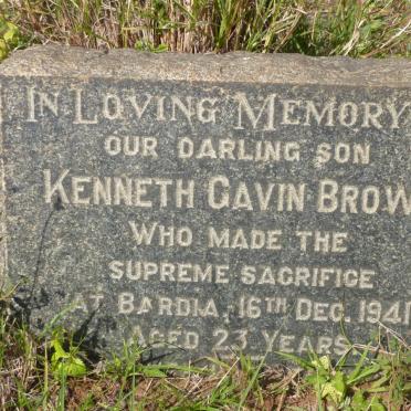 GREENLEES William James -1941 :: BROWN Thomas -1968 &amp; Elizabeth Lavinia -1965 :: BROWN Kenneth Gavin -1941