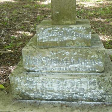 GRAVE John Ronald -1936