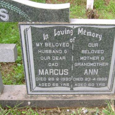 GREEVES George Gerald -1990 :: GREEVES Marcus -1990 &amp; Ann 1995