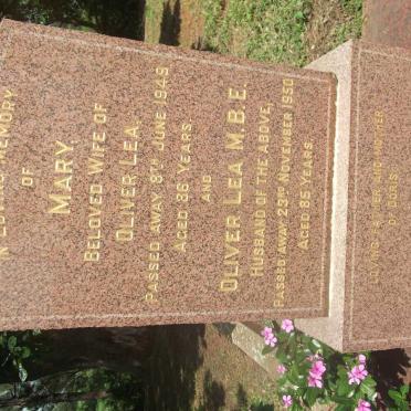 LEA Oliver -1950 &amp; Mary -1949