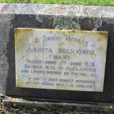 GRANT Juanita Heligonda -1956