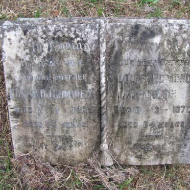 GRONDEIN Louis Edmond -1970 &amp; Susan Dorothy -1963