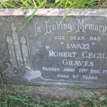 GRAVES Robert Cecil -1957