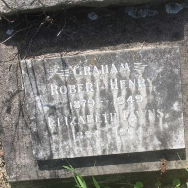 GRAHAM Robert Henry 1879-1949 &amp; Elizabeth Fawns 1884-1964