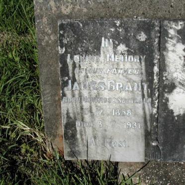 GRANT James 1858-1937