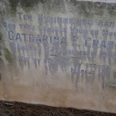 GRABE Catharina E. -1939