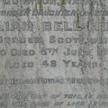 GRAY Eliza Forbes nee MUDIE -1913