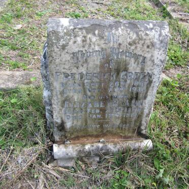 GREEN Frederick 1867-1931 &amp; Elizabeth Ann 1870-1961