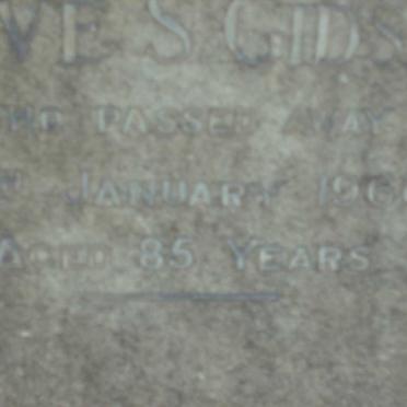 GIDSKE Knud -1925 &amp; Olive S. -1966