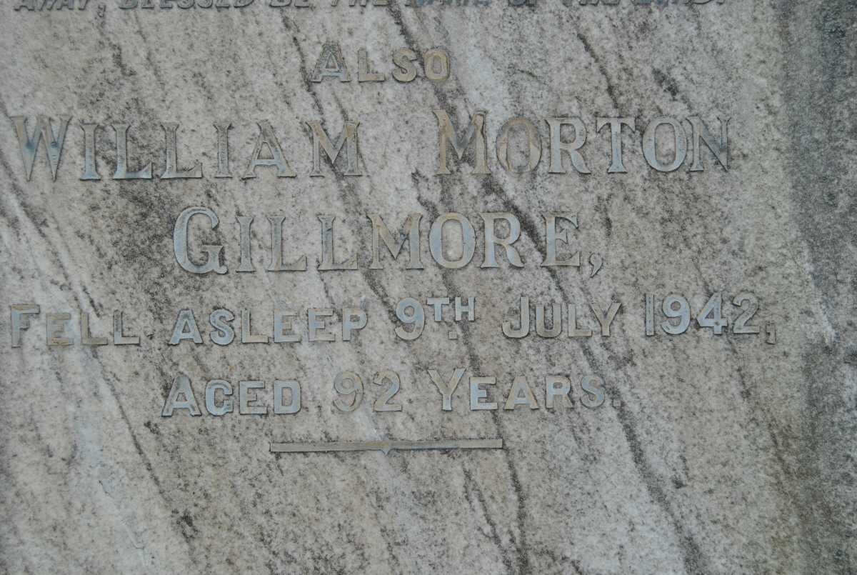 GILLMORE William Morton -1942