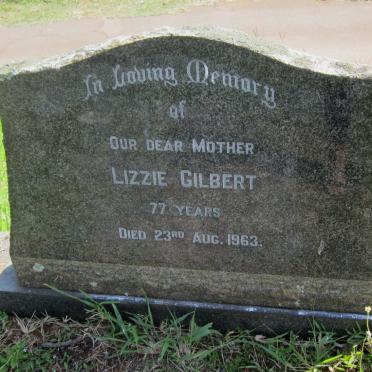 GILBERT Lizzie  -1963