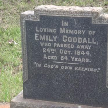 GOODALL Emily -1944
