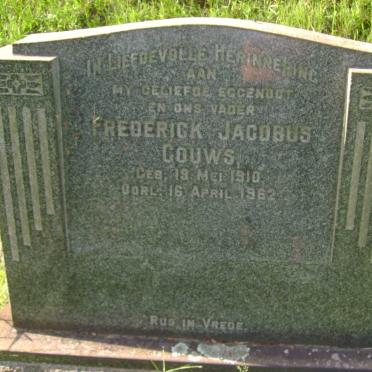 GOUWS Frederick Jacobus 1910-1962