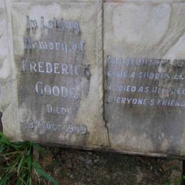 GOODE Frederick -1939