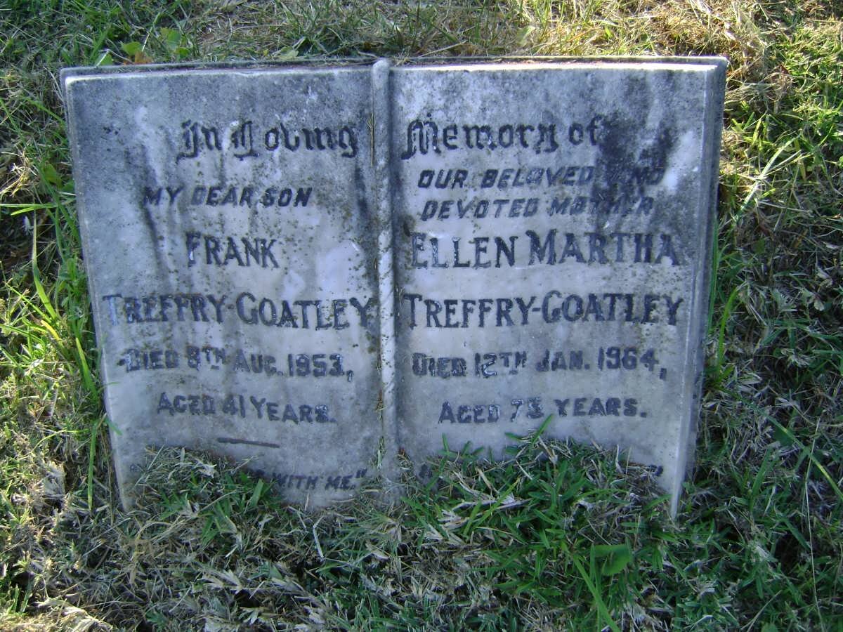 GOATLEY Ellen Martha, TREFFRY -1964 :: GOATLEY Frank, TREFFRY -1953