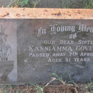 GOVENDER Kanniamma -1968
