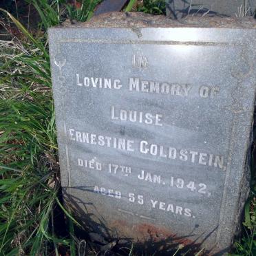 GOLDSTEIN Louise Ernestine -1942
