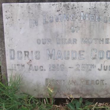 GOODWIN Doris Maude 1916-1966