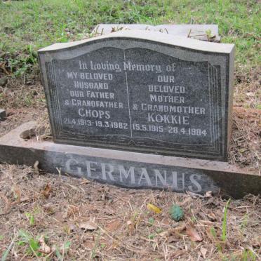 GERMANUS Michael 1913-1982 &amp; Maria Catherina Anna Susanna 1915-1984