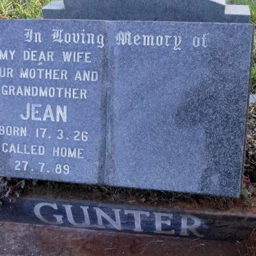 GUNTER Jean 1926-1989