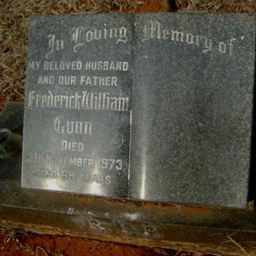 GUNN Frederick William -1973