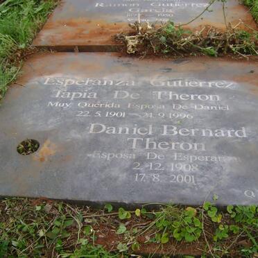 GUTIERREZ Raimundo 1872-1950 :: THERON Daniel Bernard 1908-2001 &amp; Esperanza Gutierrez Tapia De 1901-1996