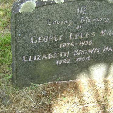 HAIG George Eeles 1875-1939 &amp; Elizabeth Brown 1882-1964