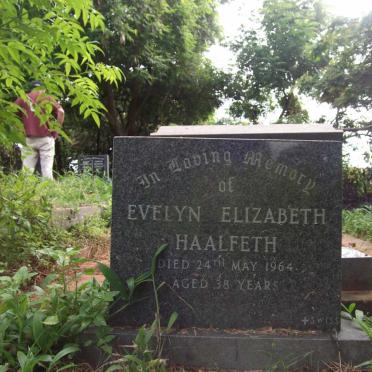 HAALFETH Evelyn Elizabeth -1964