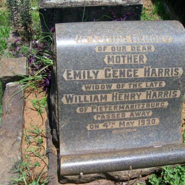 HARRIS Emily Genge -1930