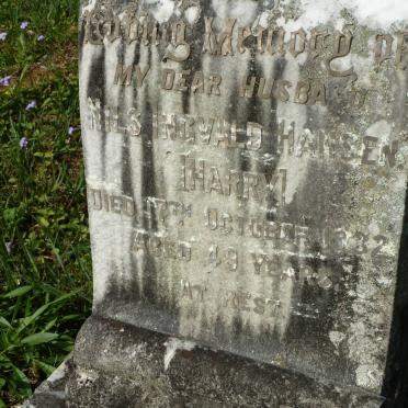 HANSEN Nils Ingvald -1932 