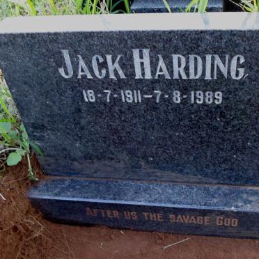 HARDING Jack 1911-1989