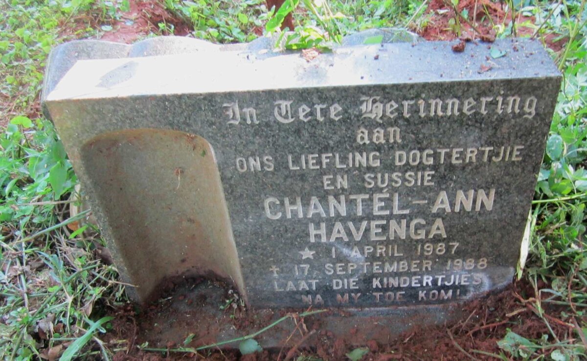 HAVENGA Chantel-Ann 1987-1988