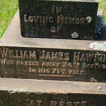 HAWKINS William James -1918