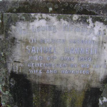 HANNELL Samuel -1959