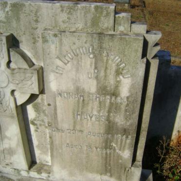 HAYES Norah Theresa -1942