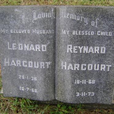 HARCOURT Leonard 1936-1968 :: HARCOURT Reynard 1968-1973