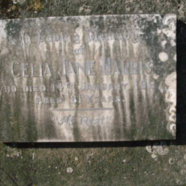 HARRIS Celia Jane -1937
