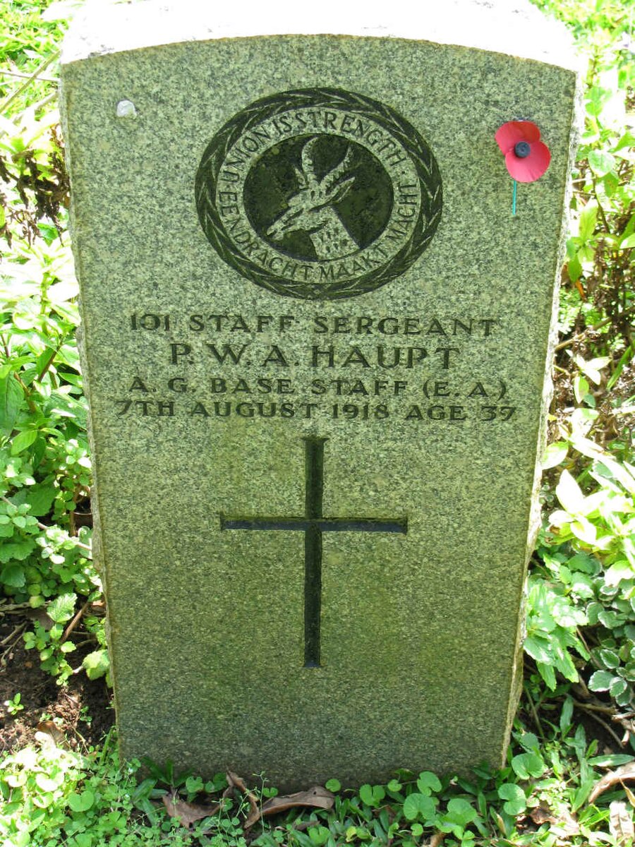 HAUPT P.W.A. -1918