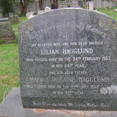 HAGGLUND Markus Romaine -1963 &amp; Lilian -1957
