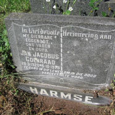 HARMSE Jan Jacobus Coenraad 1920-1979