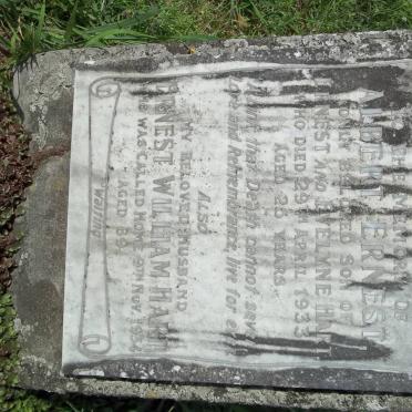 HART Ernest William -1934 :: HART Albert Ernest -1933