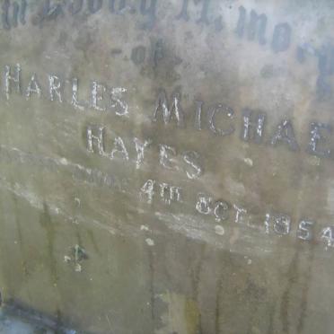 HAYES Charles Michael -1954