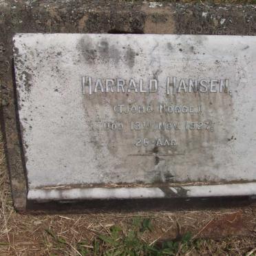 HANSEN Harrald -1927