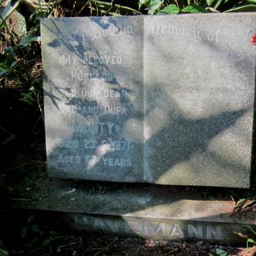 HAVEMANN Monty -1971