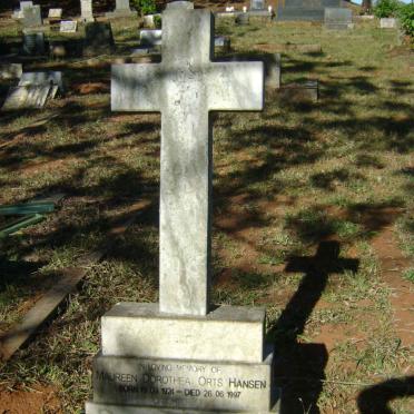 HANSEN Maureen Dorothea nee ORTS 1924-1997 :: BYRNE Audrey Prudence nee BASSET 1890-1972